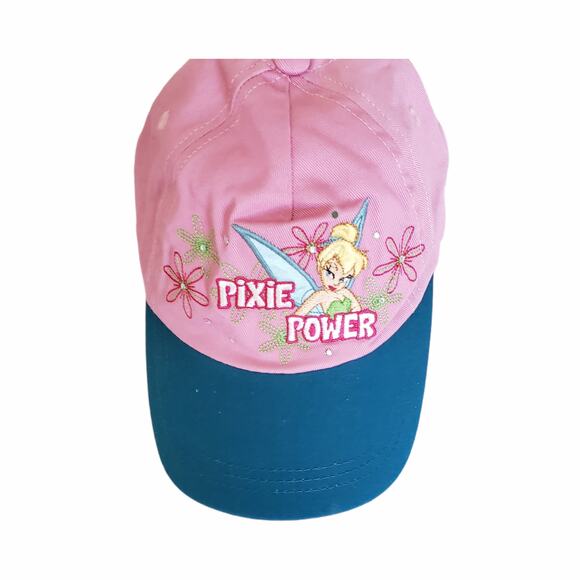 NWT Girl's Disney Tinkerbell Pixie Power  Pink Baseball Cap XS (3-4 Years Old) - Picture 9 of 9